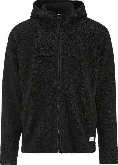Craft Men's Join Pile Fleece Full Zip Hood Black L Craft Men's Join Pile Fleece Full Zip Hood Black L