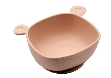 The Cotton Cloud Silicone Suction Skål Lili Blush