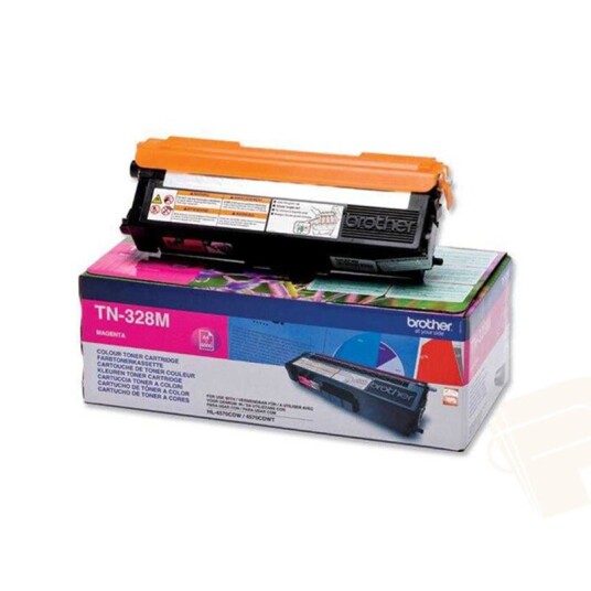 Brother TN328 M Toner - Original - Magenta 6000 sider