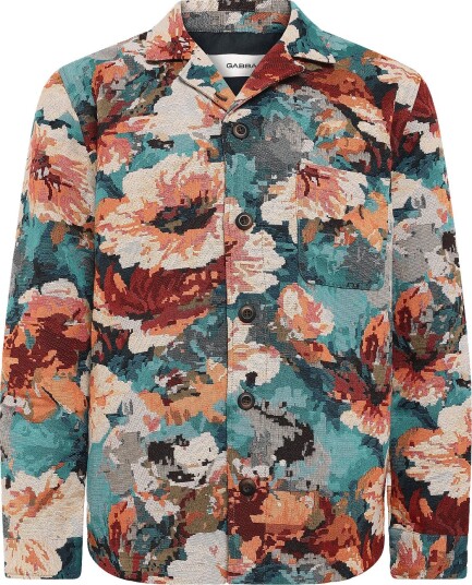 Gabba Gabsimone Reso Fiore Ls Overshirt MULTI PATTERN L Gabba Gabsimone Reso Fiore Ls Overshirt MULTI PATTERN L