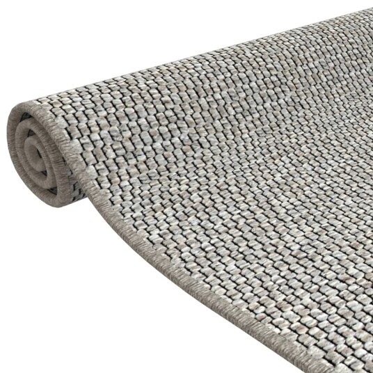 vidaXL Teppeløper sisal-utseende gråbrun 50x100 cm