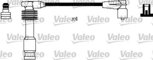 Tennplugg kabelsett VALEO 346292 Tennplugg kabelsett VALEO 346292
