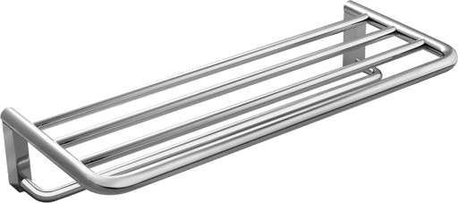 kosmisk håndklehylle chrome 60x25x11 cm