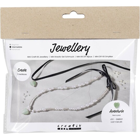 Mini Craft Kit Jewellery Aventurin Heart 977726