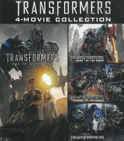 Transformers 4 Movie Collection Bluray