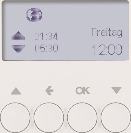 Hager 85741129 Sjalusitimer Innfelt, Q.1, Polarhvit
