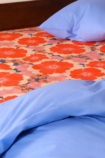 Jotex Stretchlaken Økologisk Oransje FRIDA 20962540213