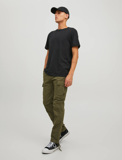 Jack & Jones Jpstace Tucker Cargo Ama Noos - Green - 27 x 32 Jack & Jones Jpstace Tucker Cargo Ama Noos - Green - 27 x 32