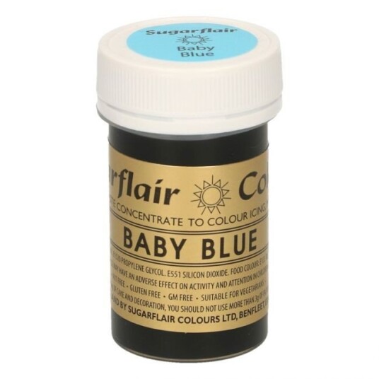 Sugarflair Pastafarge Baby Blue 25g 