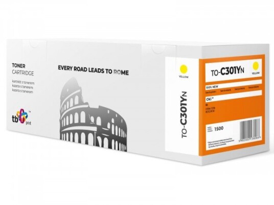 Toner Tb Print Gul Erstatning C301 To- C301yn