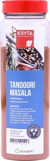 Tandoori Masala Krydderi 500 g Tandoori Masala Krydderi 500 g
