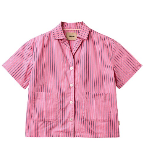 Wheat Shirt S/S Vilma Pink 110