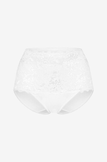 Swegmark Soft Lace maxitrusse Hvit