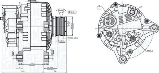 MAGNETI MARELLI 063739064010 Dynamo