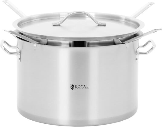 Pastagryte 4 silinnsatser 31 l Royal Catering RCPP-400-3