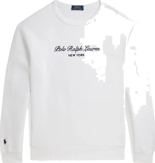 Polo Ralph Lauren Logo Fleece Sweatshirt White XS