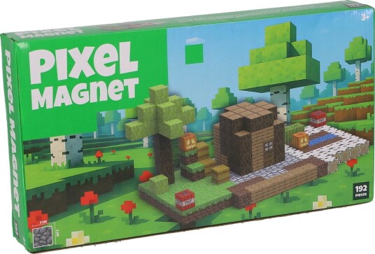 Pixel Magnet Byggesett Med 192 Deler Pixel Magnet Byggesett Med 192 Deler
