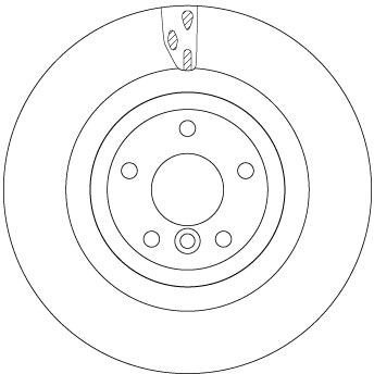 Bremseskive TRW DF6969S