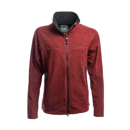 Arrak Outdoor Hiker fleece W Dark red melange M