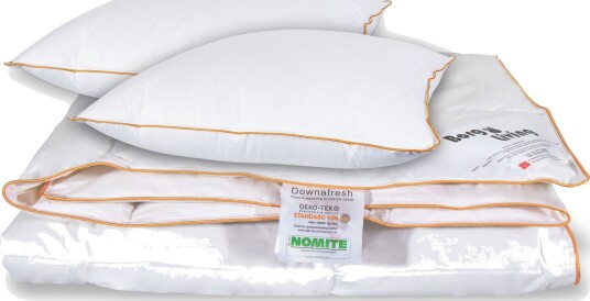 Borg Living Dyne og putesett Moskusdun sommerdyne Sommerdyne 200x200 cm + 2 puter på 60x63 cm Borg Living Borg Living Dyne og putesett Moskusdun sommerdyne Sommerdyne 200x200 cm + 2 puter på 60x63 cm Borg Living
