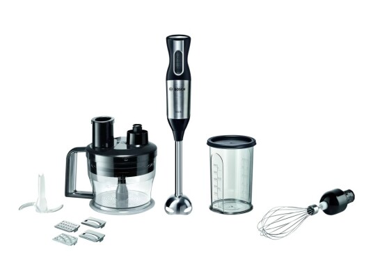 Bosch Ergomixx Style Ms6cm4190 Håndmikser 800 W Rustfritt Stål / Svart Bosch Ergomixx Style Ms6cm4190 Håndmikser 800 W Rustfritt Stål / Svart