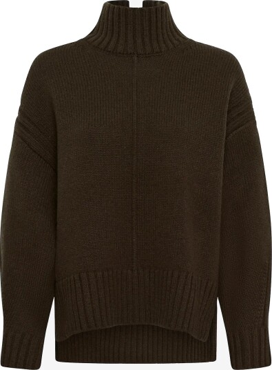 Soaked Slmoline High Neck Pullover   CHOCOLATE BROWN   XS