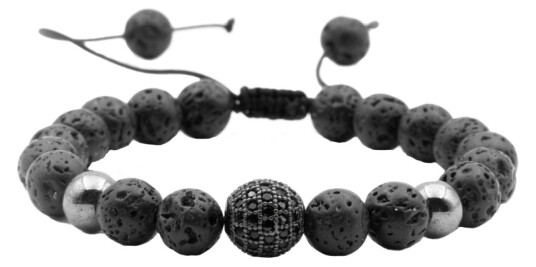 Auxere Gem Armbånd Stein KXD0257 - Herre