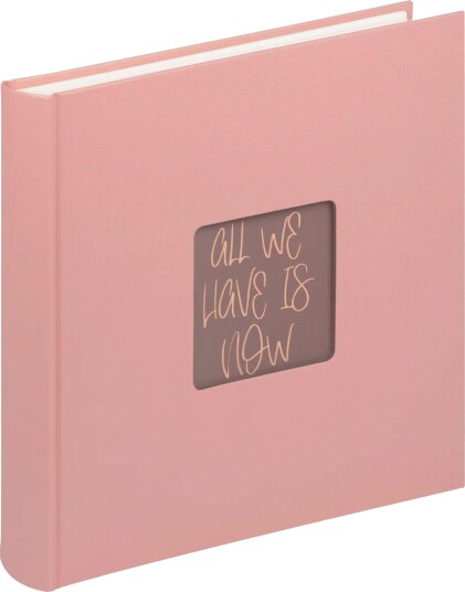 Walther Fun Peach Fuzz fotoalbum 30x30cm 100 sider Walther Fun Peach Fuzz fotoalbum 30x30cm 100 sider