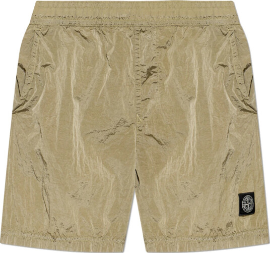 Stone Island Herre Shorts Grønn M,