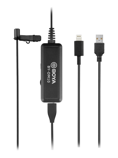 BOYA Lavalier microphone for iOS and PC BOYA Lavalier microphone for iOS and PC