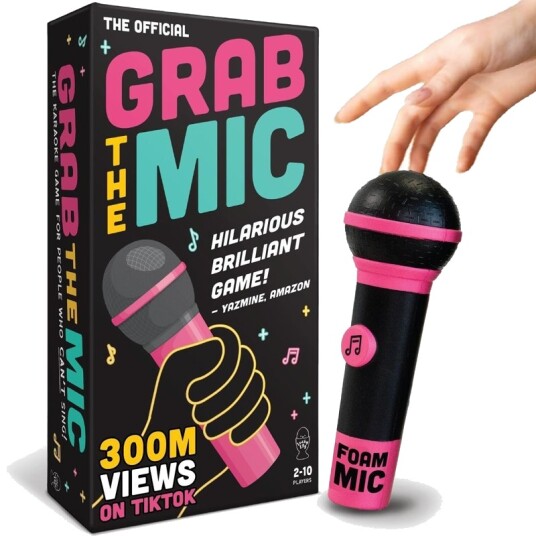 Funhouse Games Grab The Mic En No Black One Size