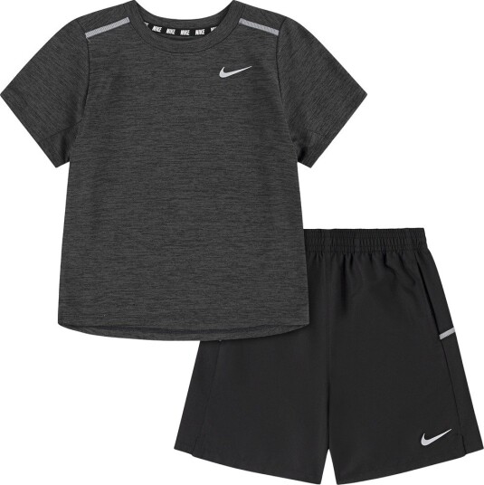 Nike Ws Woven Short Set Black 116/122 Nike Ws Woven Short Set Black 116/122