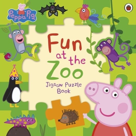 Peppa Pi Fun at the Zoo Jigsaw Puzzle Book