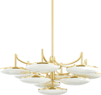 Baruch bildelampe antikk messing/bronse