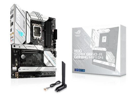 ASUS ROG STRIX B660-A Hovedkort med Wi-Fi 6, LGA 1700, DDR4, ATX ASUS ROG STRIX B660-A Hovedkort med Wi-Fi 6, LGA 1700, DDR4, ATX