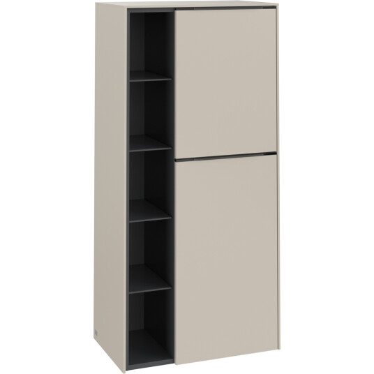VILLEROY & BOCH SUBWAY 3.0 SIDESKAP 57X120 HØYRE CASHMERE GREY HÅNDTAK I MØBELETS FARGE VILLEROY & BOCH SUBWAY 3.0 SIDESKAP 57X120 HØYRE CASHMERE GREY HÅNDTAK I MØBELETS FARGE
