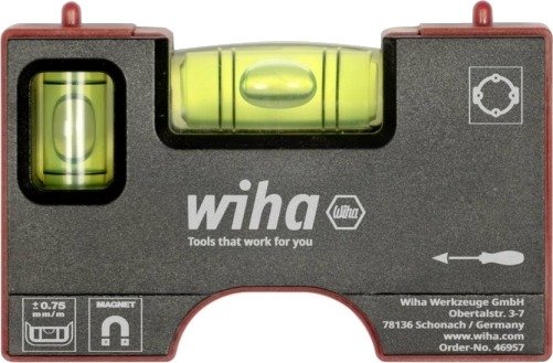 Wiha Pocket 46957 Minivater 110 mm Magnetisk 0,75 mm/m Nøyaktighet
