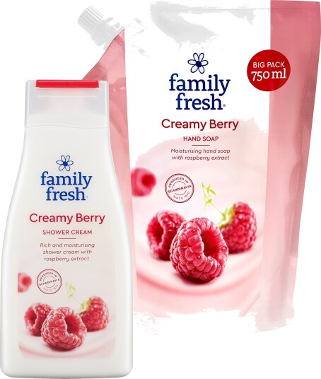 Family Fresh Body & Hand Creamy Berry Kit