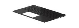 HP TOP COVER W KB SDB BL 4Zone SL