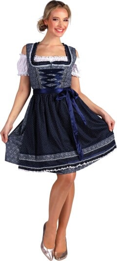 Oktoberfest Dirndl Katja Deluxe Kostyme - 44