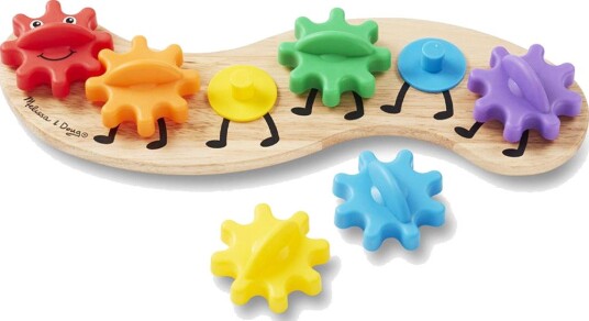 Melissa & Doug Regnbue Larve Med Tannhjul
