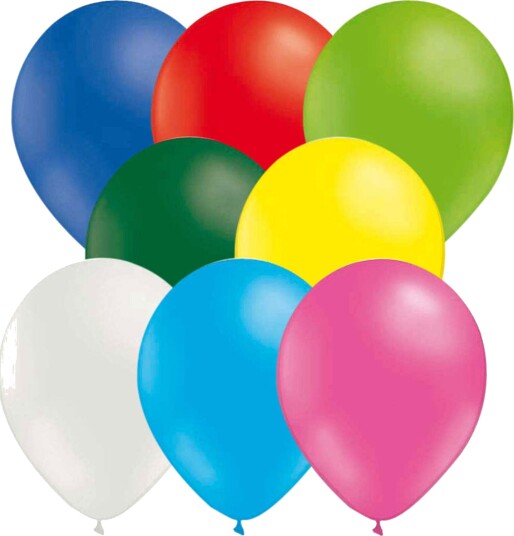 Ballongkungen Ballonger Flerfargede 25-pakning 912130-25