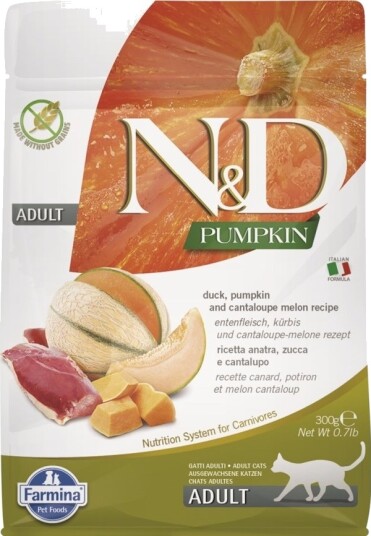Farmina N&D Gresskar And Melon Tørrfôr 300 G