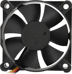 Titan Tfd-6015M12z Vifte 6cm 4000 Rpm 29 Db 14.28 Cfm Sort