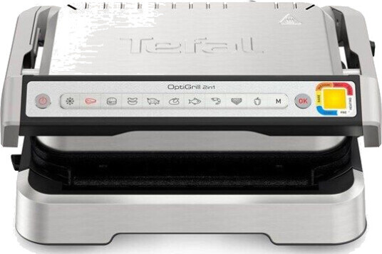 Tefal OptiGrill 2in1 GC772D30 grill silver/black Tefal OptiGrill 2in1 GC772D30 grill silver/black