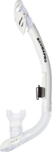 Scubapro snorkel Fusion Dry hvid
