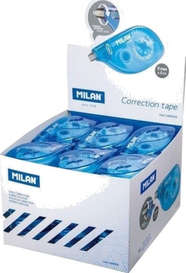 Korrektortape 5 Mm X 8 M (36 Stk) Milan