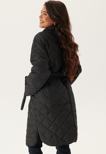 Pieces Pcemily Long Quilted Jacket