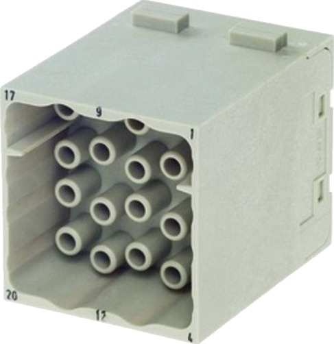 Industrikontakt Amphenol C146 09140203001 Harting Pin Modul: 1 Stk