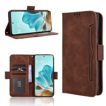 Motorola Edge 60/60 Fusion Kortholder Lommebokveske brun